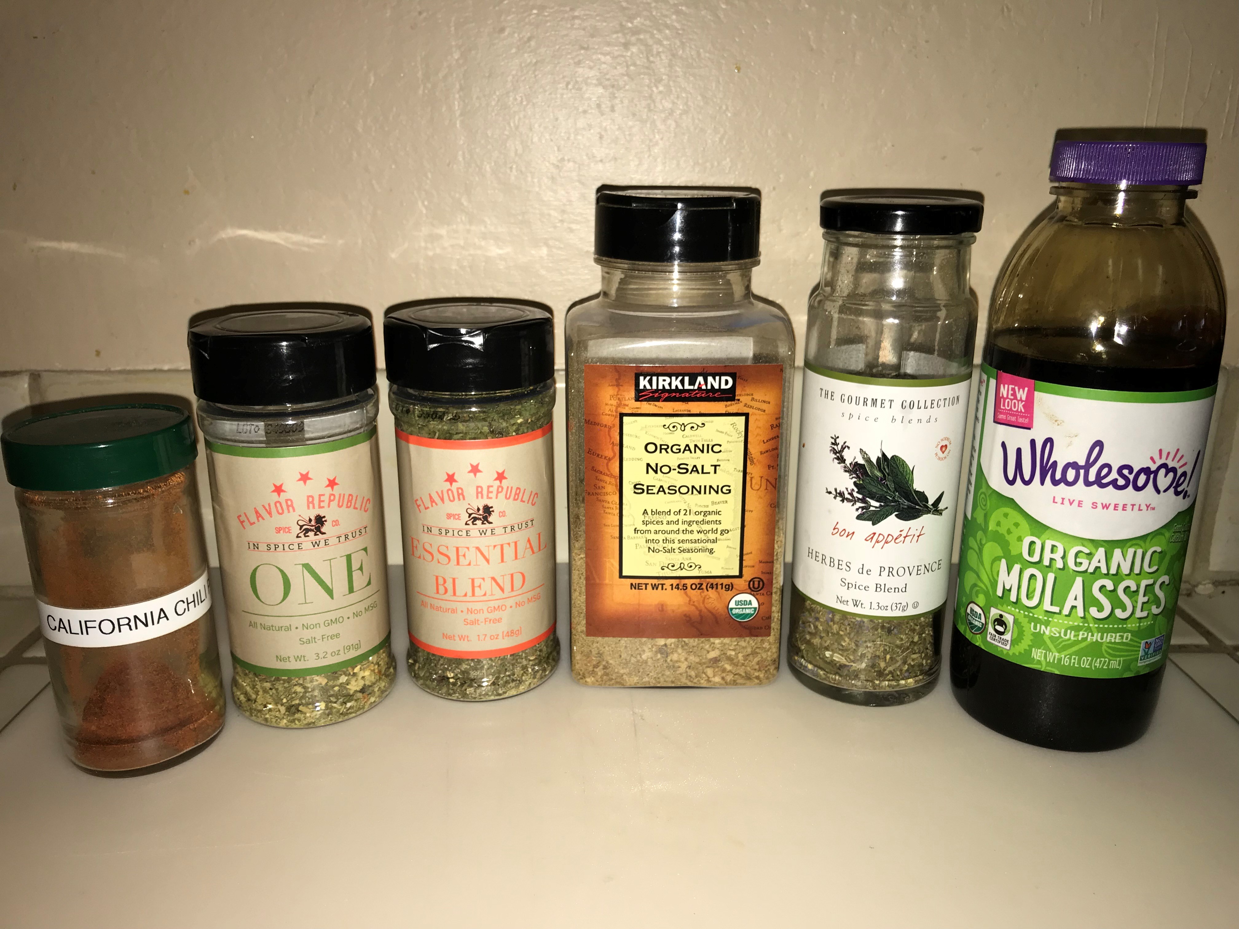 Oatmeal seasonings